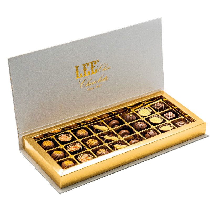 All white gift box