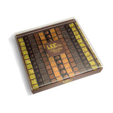 Elite Leather Chocolate Square Tray