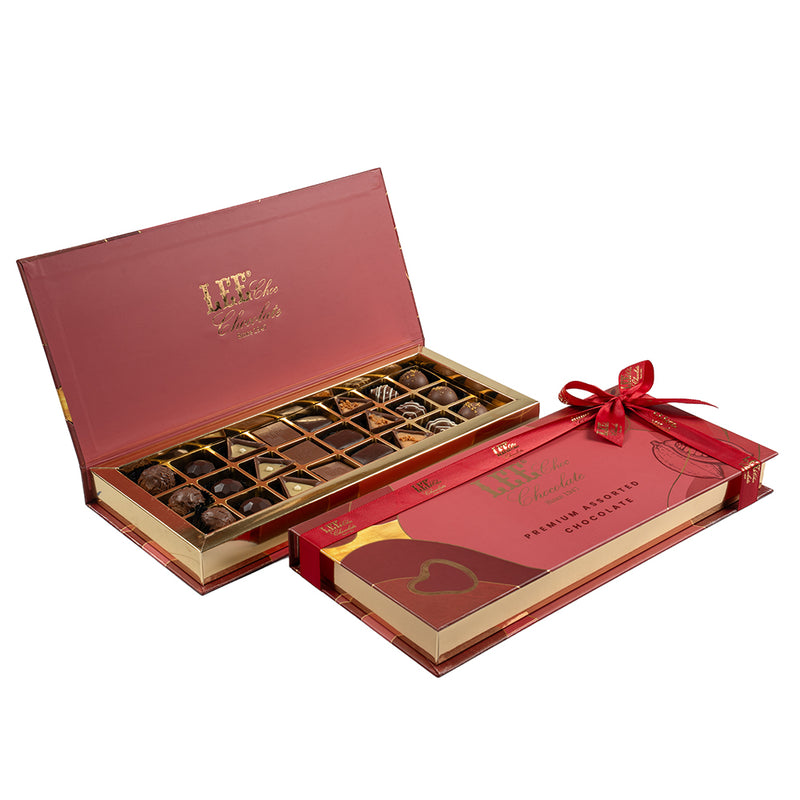 Assorted Fresh Chocolate Box ( Maroon )