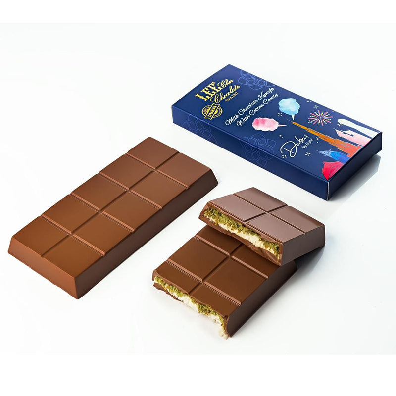 Cotton Candy Kunafa Chocolate bar, 160g